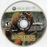 Cabela's Dangerous Hunts 2009 PAL Xbox 360 PAL box art